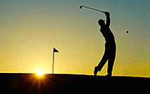 Golf character silhouette 56306
