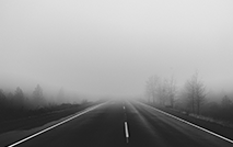 Thick foggy road 56307